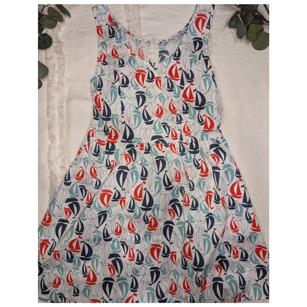 Blue Platypus Sailboat Tank Dress